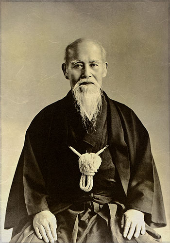 O'Sensei Print - Wall Scroll close up view