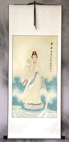 Guanyin Buddha Wall Scroll