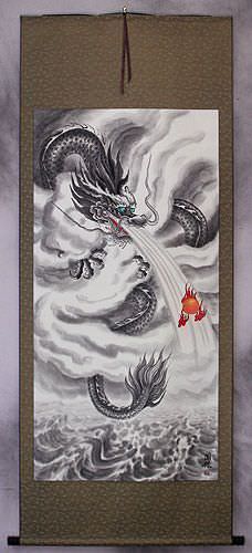 Really Big Dragon Wall Scroll