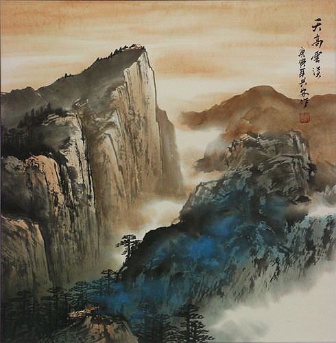 Mountain Landscape Painting