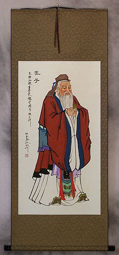 Great Sage Confucius Wall Scroll