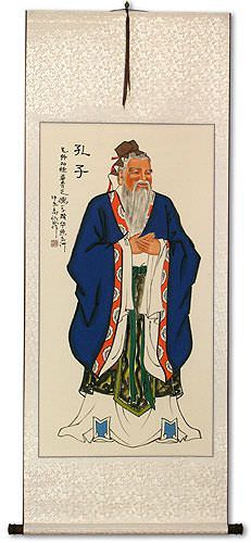 Great Sage Confucius Wall Scroll