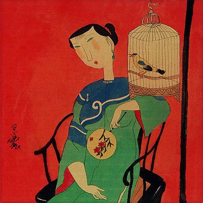 Chinese Modern Art Painting