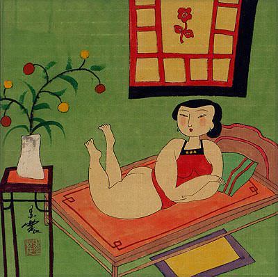Chinese Modern Art Painting