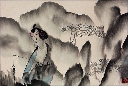 Abstract Chinese Painting