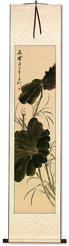 Lotus Flower Wall Scroll