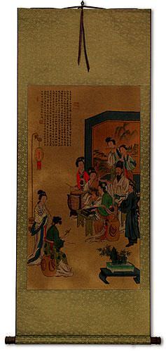 Musicians - Large Wall Scroll