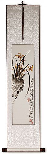 Orchid - Purist of Flowers - Chinese Scroll