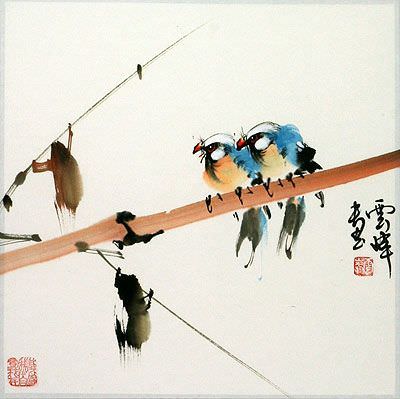 Chinese Bird and Flower Painting