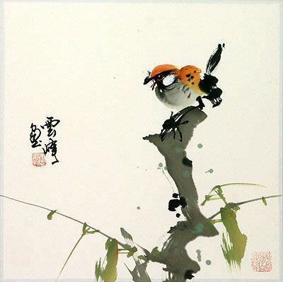 Chinese Bird and Flower Painting