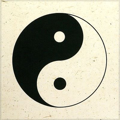 Yin Yang Symbol - Chinese Philosophy Print