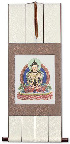 Buddha Deity Print - Wall Scroll