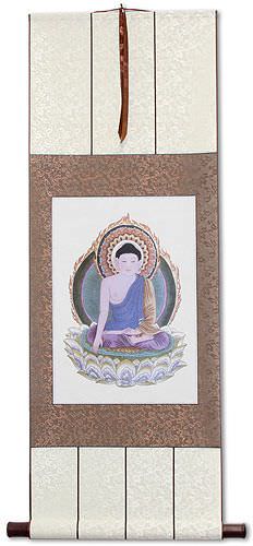 Buddha Print - Wall Scroll