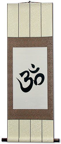 Om Symbol - Unryu Wall Scroll