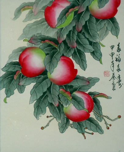 Peaches Painting