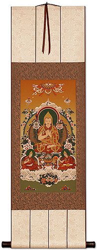 Tibetan Buddha Print - Wall Scroll