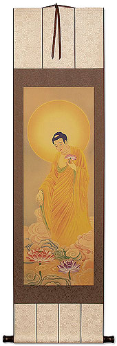 The Buddha Shakyamuni - Giclee Print - Wall Scroll