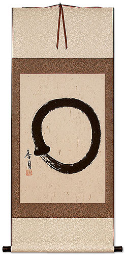 Large Enso Japanese Symbol - Wall Scroll