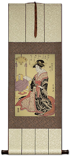 Utagawa of the Matsubaya - Japanese Print - Wall Scroll