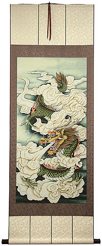 Large Dragon Print - Wall Scroll