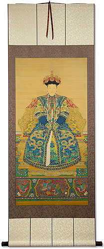 Empress Ancestor of China - Giclee Print Wall Scroll