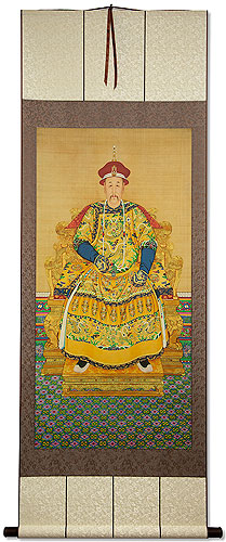 Emperor Ancestor - Chinese Deluxe Print Wall Scroll