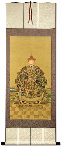 Emperor Ancestor - Chinese Print Wall Scroll