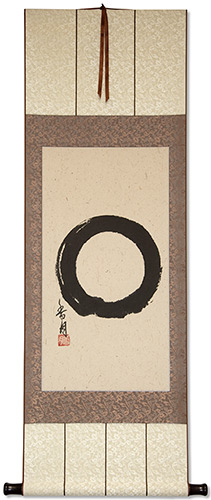 Enso Japanese Symbol - Wall Scroll