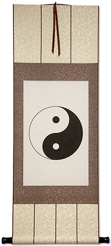 Yin Yang Symbol - Long Wall Scroll