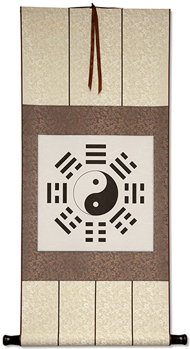 Ba Gua / Yin Yang Symbol - Chinese Scroll