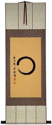 Decorative Enso Japanese Symbol Wall Scroll