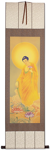 Buddhist Deity Print - Buddha Repro - Wall Scroll