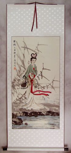 Xi Shi - Fairest Beauty of Ancient China Wall Scroll