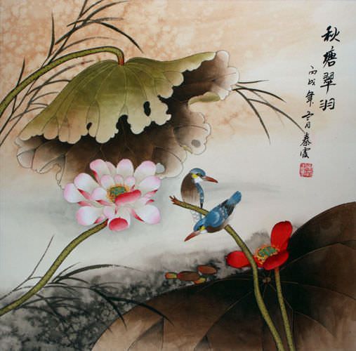 Chinese Bird and Flower Painting - Chinese Artwork