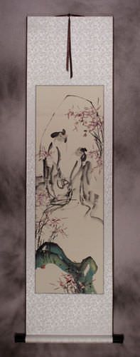 Jiang Feng's Abstract Asian Art Scroll