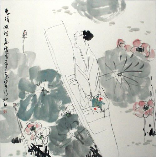 Poetic Feeling - Chinese Poetry Painting