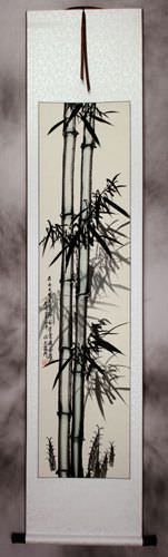 Traditional Bamboo Wall Scroll