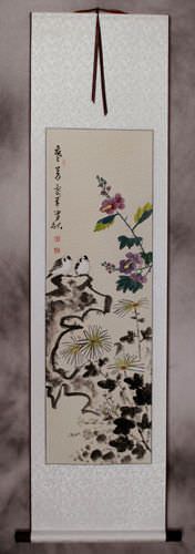 Fragrance - Chinese Birds Wall Scroll