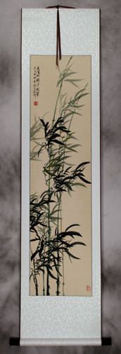 Traditional Bamboo Wall Scroll