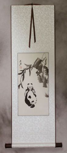 Panda Bear Wall Scroll