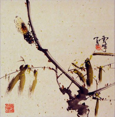 Bee and Flower Painting