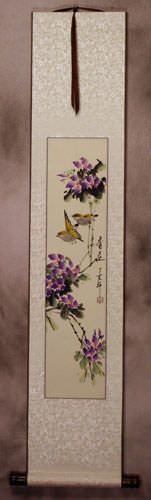 Fragrant Flowers - Wall Scroll