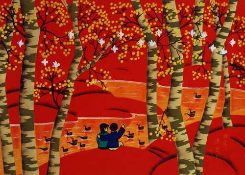 Sweet - Chinese Folk Art Painting