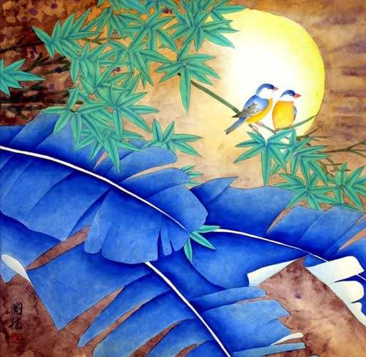 Moonlight Fantasy Painting