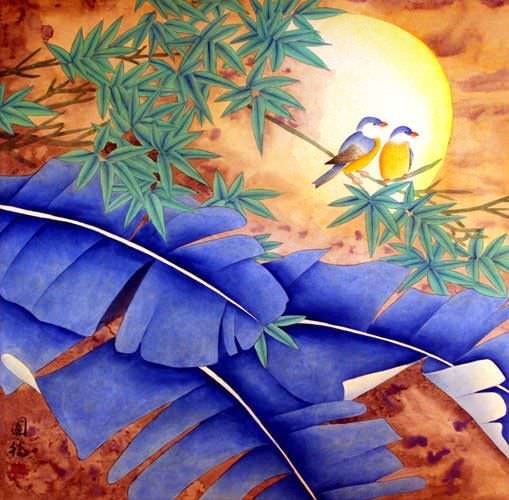 Moonlight Fantasy Painting