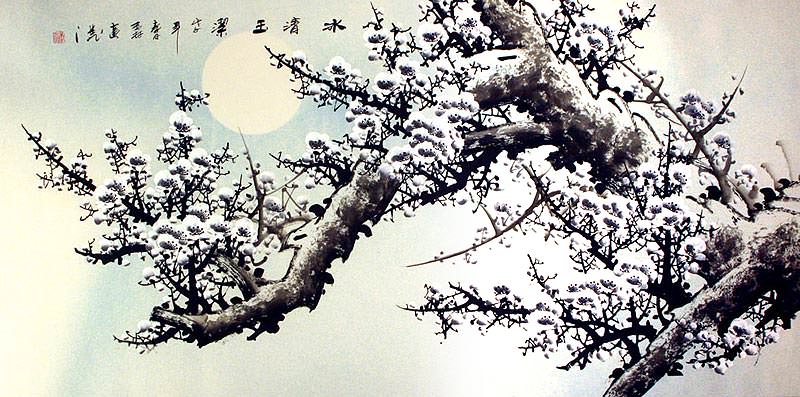 Large Plum Blossom Painting