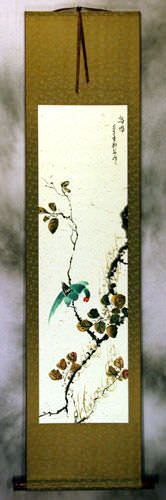 Bird Song - Chinese Scroll