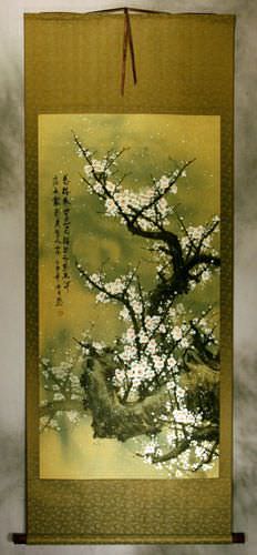 Plum Blossom - Big Wall Scroll