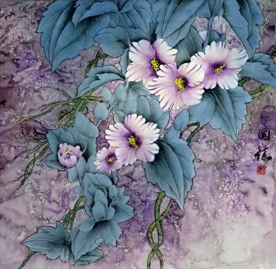 Lavender Dreams - Asian Painting