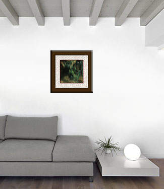 Bamboo Shadows - Chinese Painting living room view